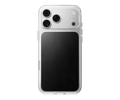 Etui / obudowa na smartfona Nomad Clear Leather Case do iPhone 18 Pro Max / 17 Pro Max MagSafe